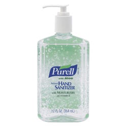 Image for Purell Instant Hand Sanitizer with Aloe, 12 oz, Pack of 12 from School Specialty