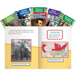 Image for Teacher Created Materials Famous Americans, Grades 1 to 2, Set of 6 from School Specialty