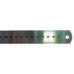 Image for Eisco Labs Stainless Steel Ruler, 60 Centimeters and 600 Millimeters from School Specialty