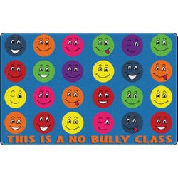 Image for Flagship Carpets No Bully Class Carpet, 7 Feet 6 Inches x 12 Feet, Rectangle from School Specialty