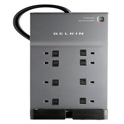 Image for Belkin 8 Outlet Home/Office Surge Protector with Telephone Protection, Gray from School Specialty