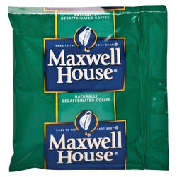 Image for Maxwell House Decaffeinated Pre-Measured Coffee Pack, 1.1 oz, 10 - 12 Cup, Pack of 42 from School Specialty