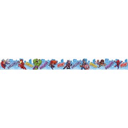 Image for Eureka Marvel Super Hero Adventure City Scape Trim, 3-1/4 x 37 Inches, 12 Strips from School Specialty