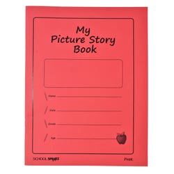 School Smart My Picture Story Book, Pre-K, 8-1/2 x 11 Inches 2092045
