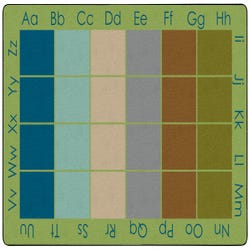 Image for Childcraft Alphabet Squares Carpet, Rectangle from School Specialty
