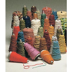 Trait Tex 2-6 Ply Super Yarn Cone Assortment, 10000 yd Value Box, Assorted Color, Set of 32 402016