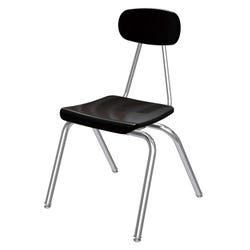 Classroom Select Royal Seating 4100 Hard Plastic Four Leg Chair 4001745