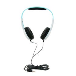 Image for Califone KH-12 WH Pre-K On-Ear Headphones, 3.5mm, Light Blue/White from School Specialty