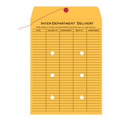 Image for Quality Park Inter-Departmental Envelopes, 9 x 12 Inches, Kraft, Box of 100 from School Specialty