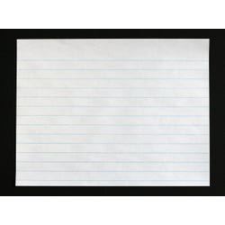 Image for School Smart Composition Paper, 8-1/2 x 7 Inches, 3/8 Inch Long Way Ruled, White, 500 Sheets from School Specialty