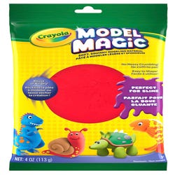 Image for Crayola Model Magic Modeling Dough, 4 Ounce, Red, Each from School Specialty