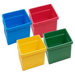 Image for Copernicus Standard Tub Set, Assorted Color, 15-5/8 x 12-9/16 x 6 Inches, Pack of 4 from School Specialty