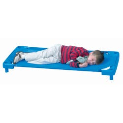 Children's Factory Assembled Stacking Standard Premium Rest Time Cot, 52 x 21-1/2 x 5 Inches, Item Number 1359988
