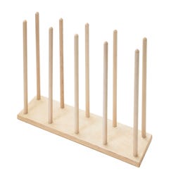 Image for Childcraft Puppet Stand, 19-3/4 x 5-3/4 x 11-9/16 Inches, Fits 10 Puppets from School Specialty