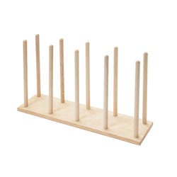 Image for Childcraft Puppet Stand, 19-3/4 x 5-3/4 x 11-9/16 Inches, Fits 10 Puppets from School Specialty