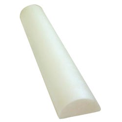 Image for CanDo Half Round Foam Roller, 6 x 36 Inches, White from School Specialty