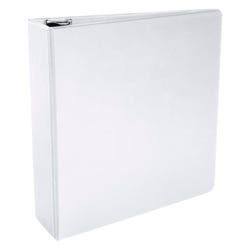 Image for School Smart Round Ring Binder, Polypropylene, 3 Inches, White from School Specialty