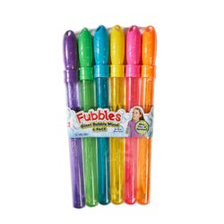 Image for Fubbles Bubble Wands 4 Ounce, Set of 6 from School Specialty