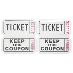Image for Sparco Roll Raffle Tickets with Coupon, Keep this Coupon, Pack of 2000 from School Specialty