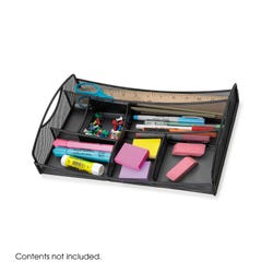 Image for Safco Mesh Drawer Organizer, 13 x 8-3/4 x 2-3/4 Inches, Black from School Specialty
