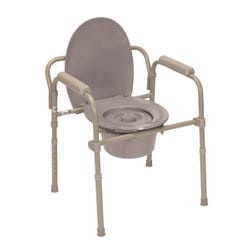 Image for Commode, Fixed Arms, Aluminum, Adjustable Height from School Specialty