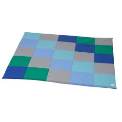 Children's Factory Patchwork Mat, 57 x 57 x 1 Inches, Contemporary, Item Number 2105664