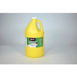 Sax Versatemp Washable Heavy-Bodied Tempera Paint, 1 Gallon, Primary Yellow Item Number 1592691