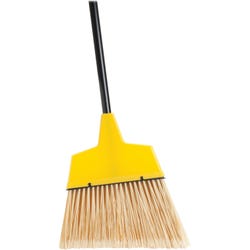 Image for Genuine Joe High Performance Angle Broom, Polyvinyl Chloride (PVC), 12.5 Inches Wide, Steel Handle 54-1/2 Inches from School Specialty