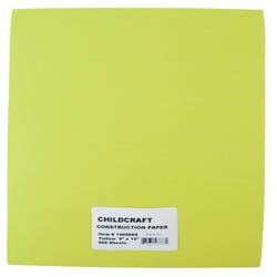 Image for Childcraft Construction Paper, 9 x 12 Inches, Yellow, 500 Sheets from School Specialty