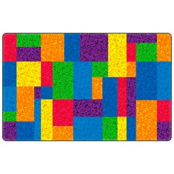 Image for Flagship Carpets Terrific Squares Carpet, 7 Feet 6 Inches x 12 Feet, Rectangle from School Specialty