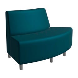 Classroom Select Soft Seating NeoLounge Armless Sofa, Outward Curve 4000213