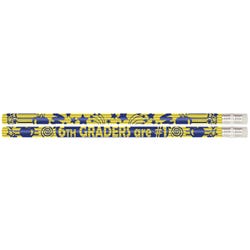 Image for Musgrave Pencil Co. 6th Graders Are #1 Pencils, Pack of 12 from School Specialty