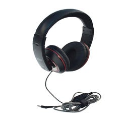 Image for Califone 2021 Deluxe Stereo Headphones with Inline Volume Control, 3.5mm Plug from School Specialty