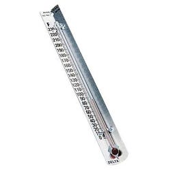 Image for Frey Scientific V-Back Metal Thermometers, Fahrenheit, Pack of 30 from School Specialty
