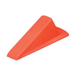 Image for Master Caster Giant Foot Non-Skid Doorstop, 3-1/2 in W X 6-3/4 in D X 2 in H, Vulcanized Rubber, Orange from School Specialty