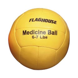 Image for FlagHouse Synthetic Leather Medicine Ball, 6 to 7 Pounds from School Specialty