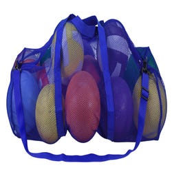 Image for Sportime Oversized Mesh Duffel Bag, Blue from School Specialty