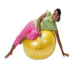 Image for Gymnic Giant Body Ball, 29-1/2 Inches, Yellow, Each from School Specialty