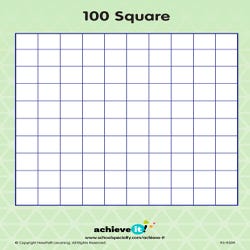 Image for Achieve It! 100 Square Graphic Organizers, Set Of 10 from School Specialty