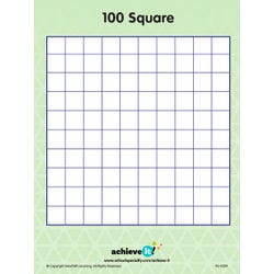 Achieve It! 100 Square Graphic Organizers, Set Of 10 2129839