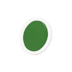 Prang Semi-Moist Watercolor Paint Refill, Oval Pan, Green, 12 Pans, Item Number 001251