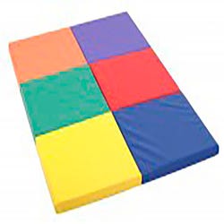 Image for Children's Factory Tent Box Mats, 24 x 72 Inches, Assorted Colors, Set of 2 from School Specialty