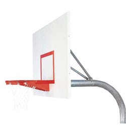 Image for Bison Gooseneck 4-1/2 In Heavy Duty Steel Rectangle Playground Basketball System from School Specialty
