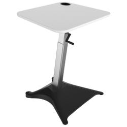 Image for Safco Focal Brio Adjustable Height Standing Desk -- Standing Desk, Hidden Wheels, 29-1/2"x24-3/4"x50-1/4", WE from School Specialty