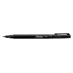 Image for Sharpie Art Pens, Brush Tip, Black, Pack of 12 from School Specialty