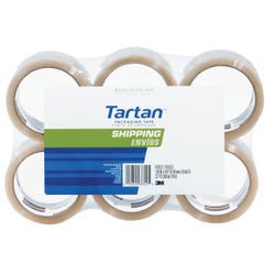 Tartan 3710 Shipping Tape, 1.88 Inches x 54.6 Yards, Clear, 6 Rolls 1413321