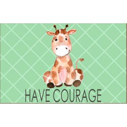 Image for Childcraft Nursery Courageous Giraffe Carpet, 5 x 8 Feet, Rectangle from School Specialty