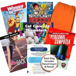 Image for Achieve It! Take Home Bag Striving Readers, Grades 5, Set of 11 from School Specialty