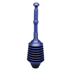 Image for Impact Products Deluxe Professional Splashproof Plunger, 2-3/4 in D, Polyethylene, Dark Blue from School Specialty