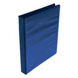 Image for School Smart D Ring View Binder, Polypropylene, 1 Inch, Blue from School Specialty